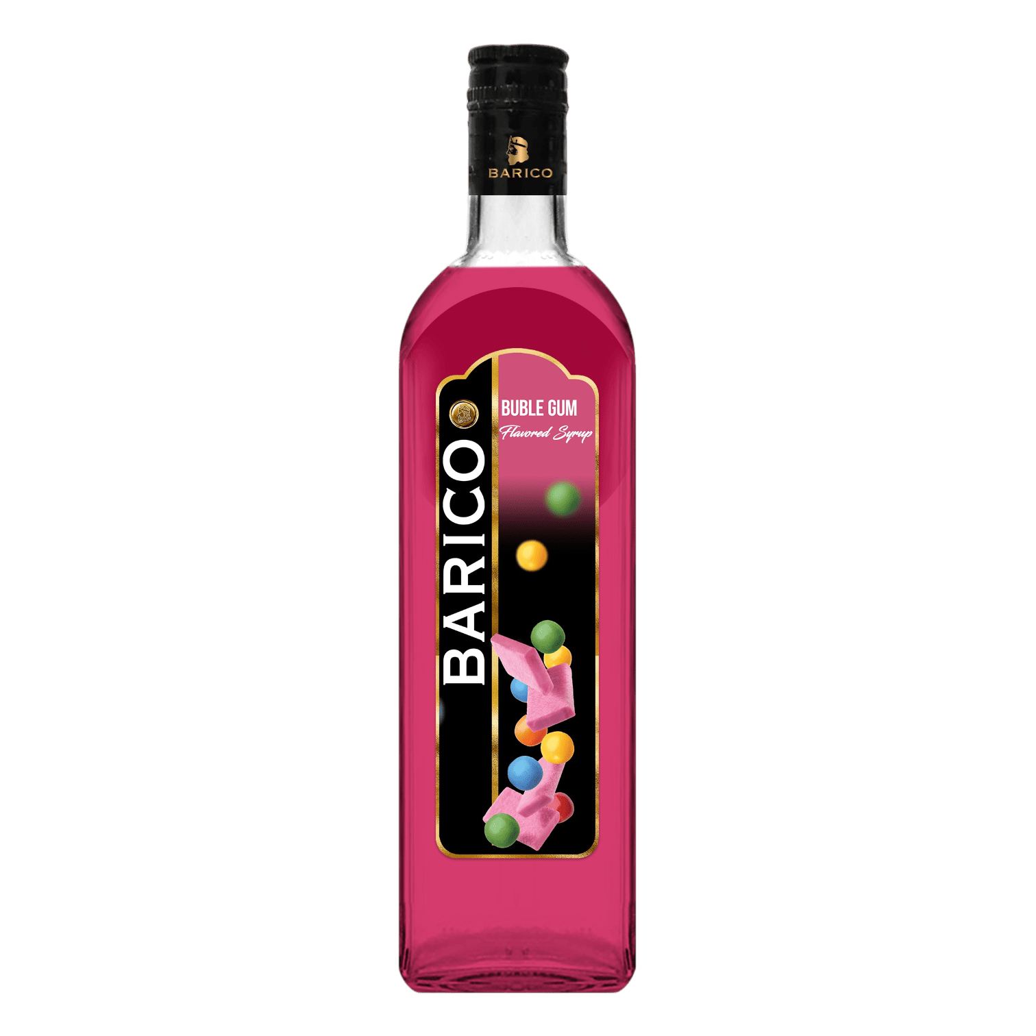 BARICO Flavoured Syrup Bubble Gum 1 litre bottle