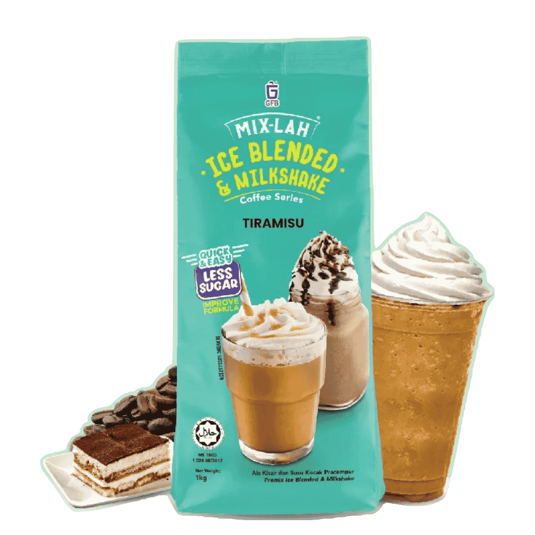 MIX-LAH Ice Blended & Milkshake Premix Powder 1KG – TIRAMISU