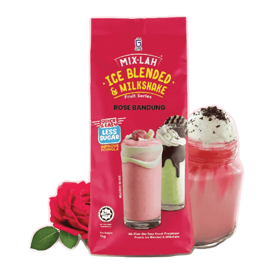 MIX-LAH Ice Blended & Milkshake Premix Powder 1KG – ROSE BANDUNG