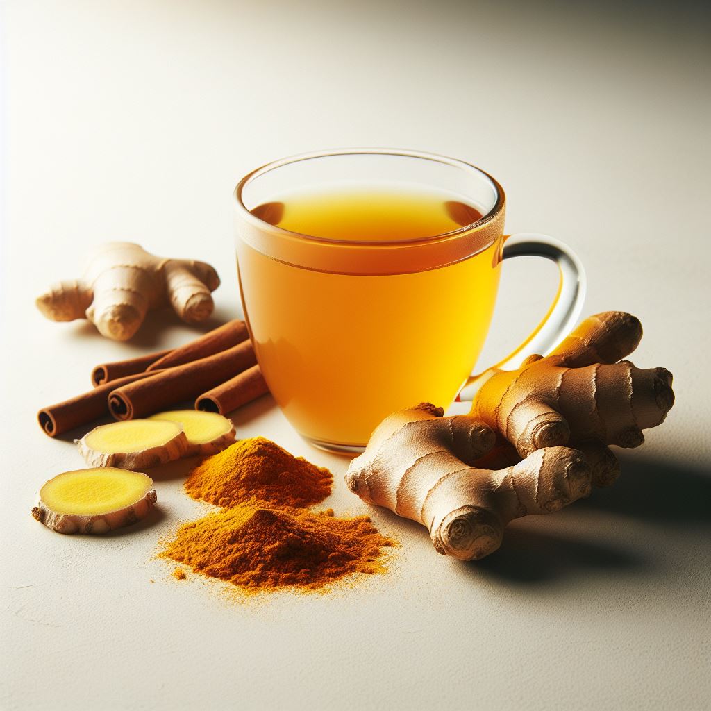 ginger turmeric tea